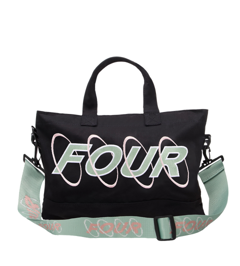 Cirkels borduurshopper Matcha