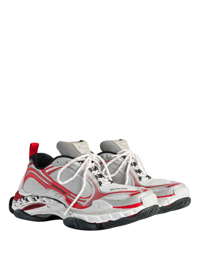 Triple S.2 Sneakers Grijs/Rood/Wit