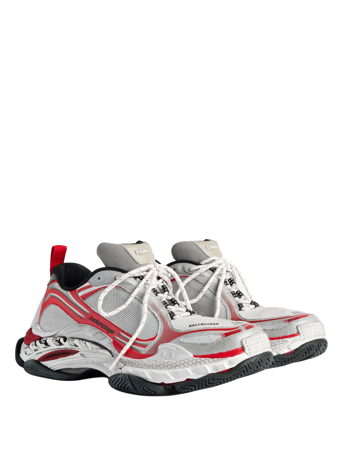 Triple S.2 Sneakers Grijs/Rood/Wit