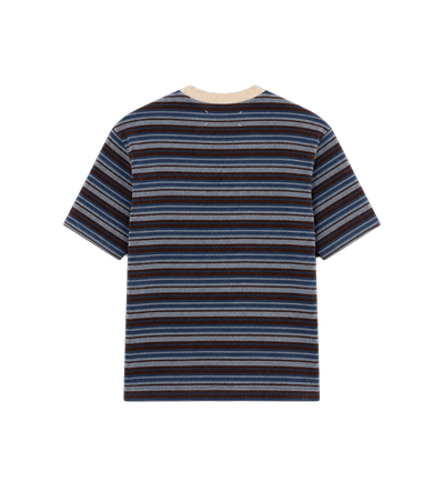 Short Sleeve Crewneck Jumper Multicolored
