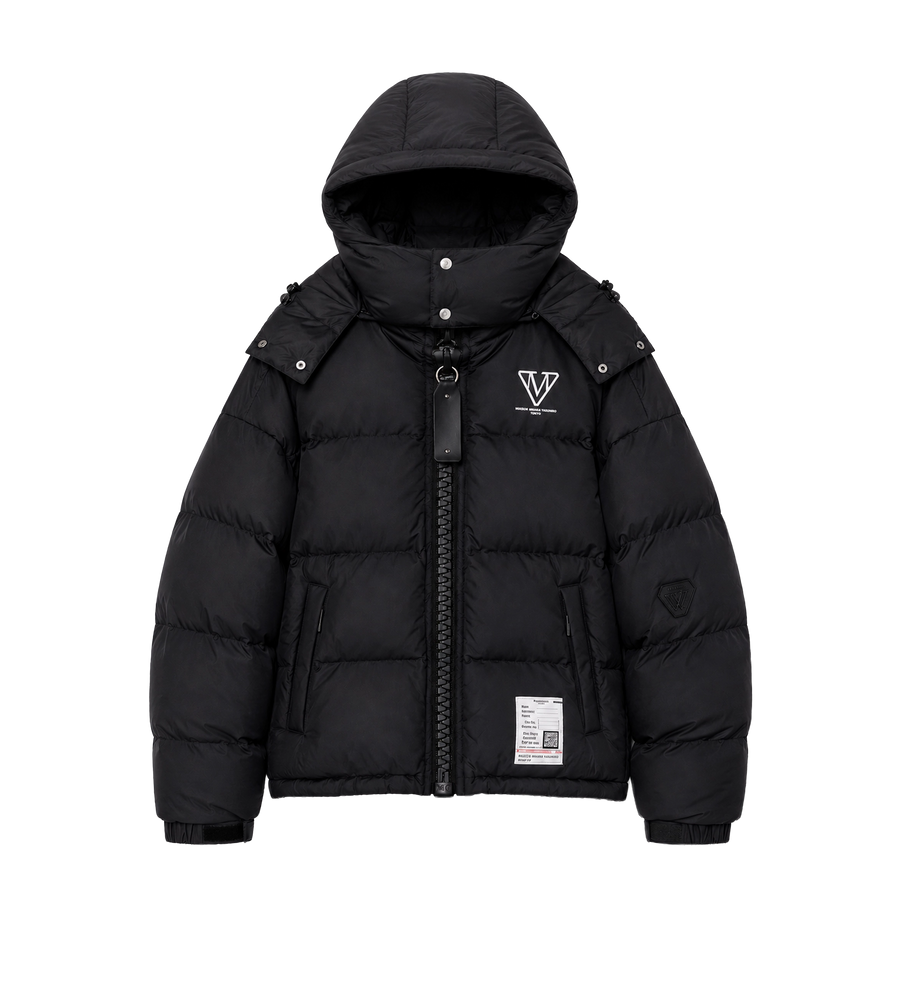 Oversized Down Jacket Black