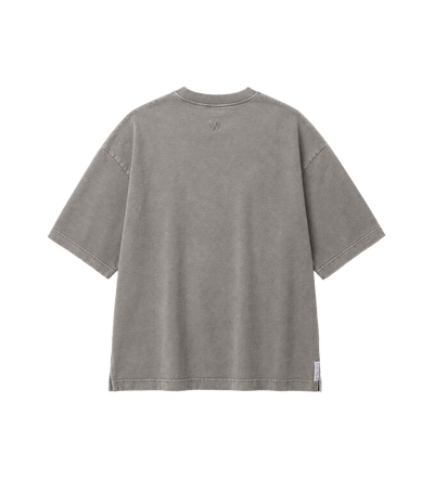Bleached Waffle T-Shirt Khaki