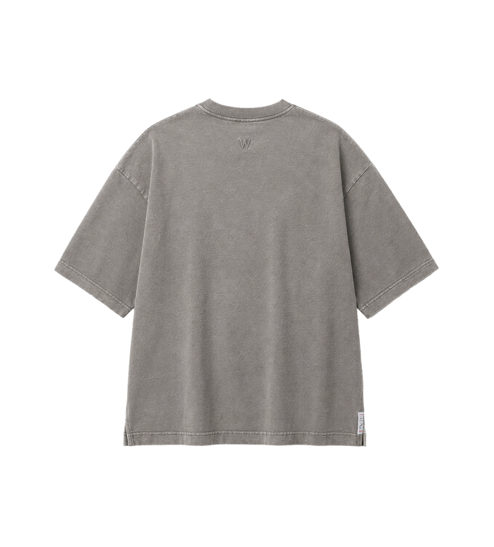 Bleached Waffle T-Shirt Khaki