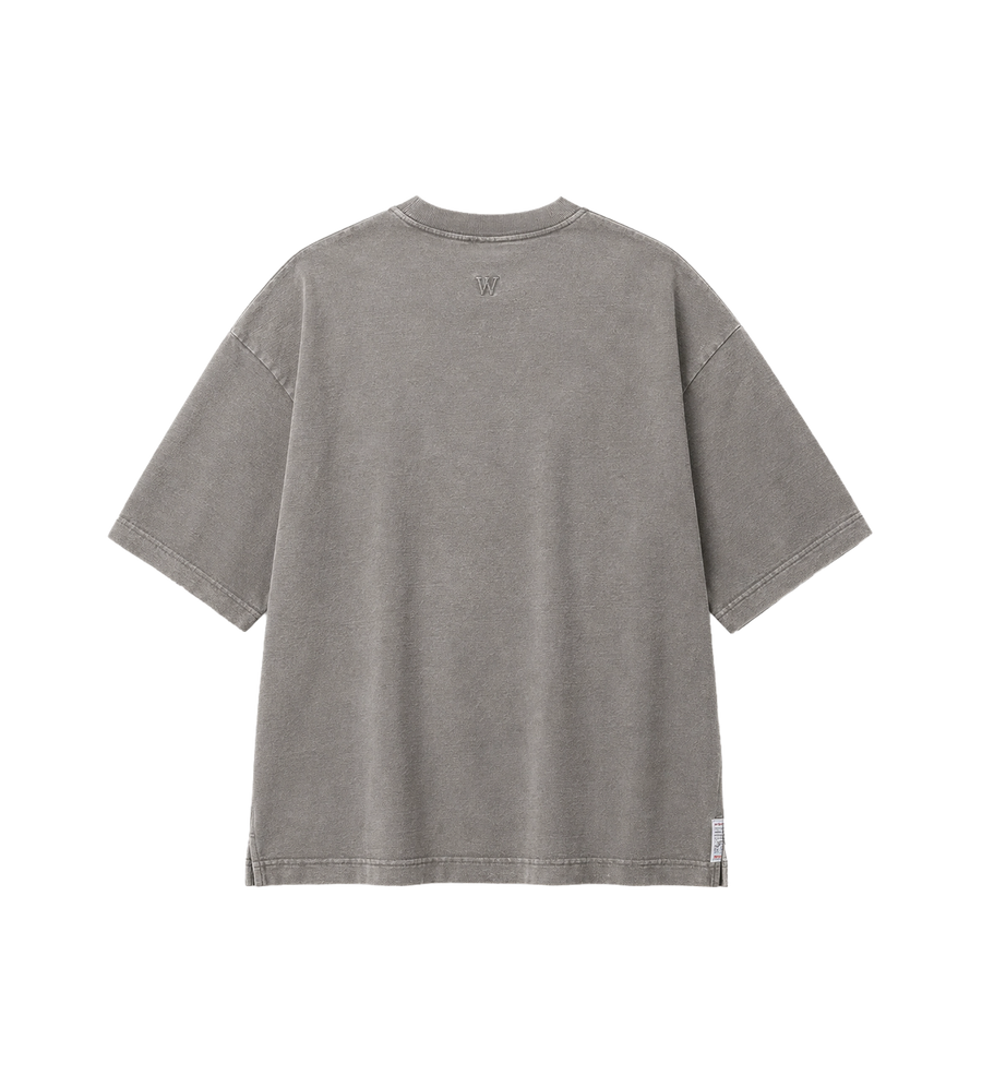 Bleached Waffle T-Shirt Khaki