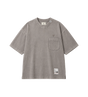 Bleached Waffle T-Shirt Khaki