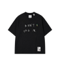 Don't Tag Me Printed T-Shirt Black