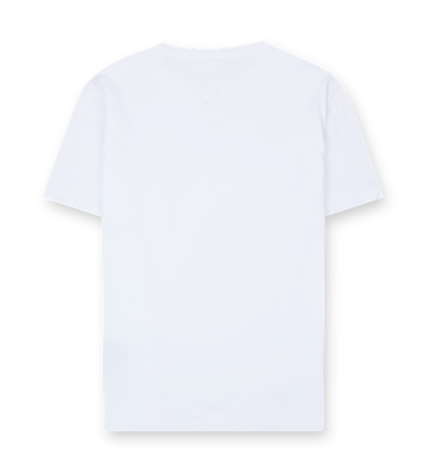 Maison Margiela Cotton T-Shirt Logo in White