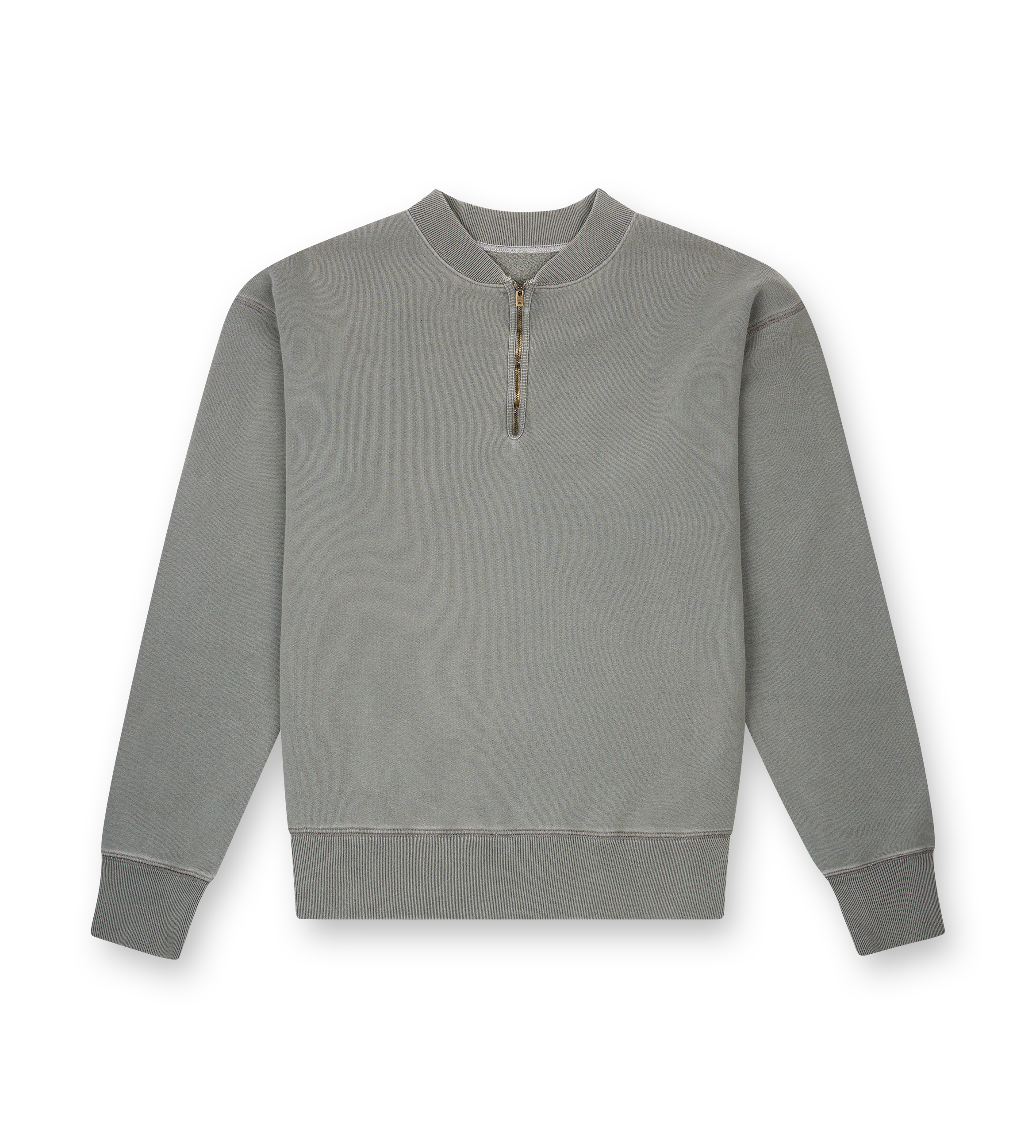 Maison Margiela Zip-Up Sweatshirt in Grey