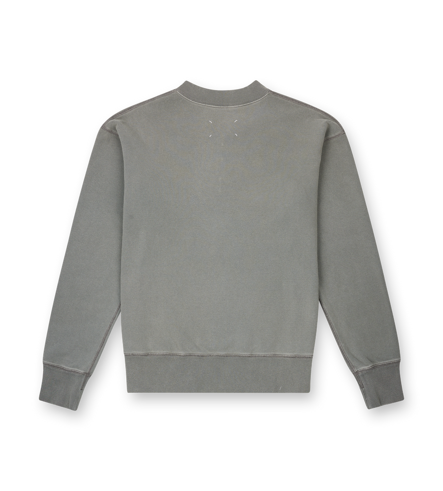 Maison Margiela Zip-Up Sweatshirt in Grey