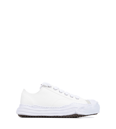 Hank OG Sole Canvas Low-Top Sneaker in White