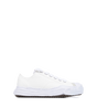 Hank OG Sole Canvas Low-Top Sneaker in White