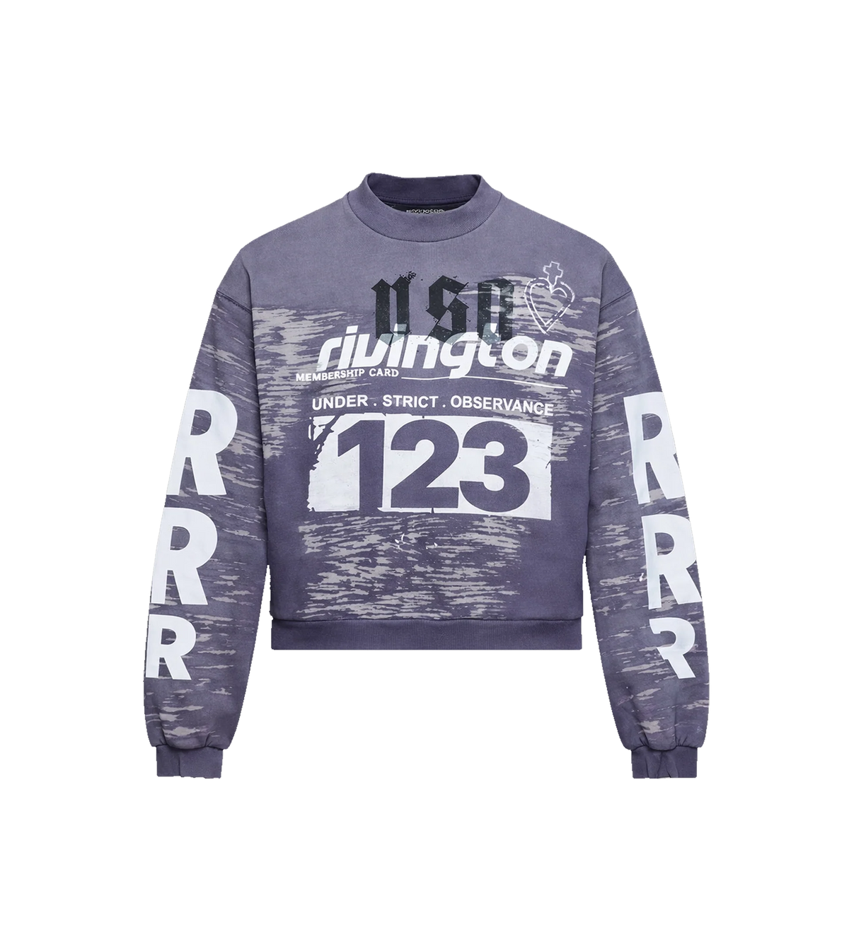 Membership USO Crew Neck in Purple