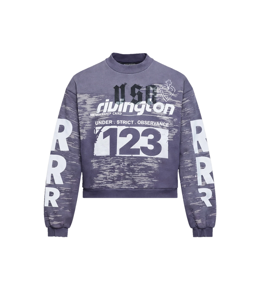 Membership USO Crew Neck in Purple