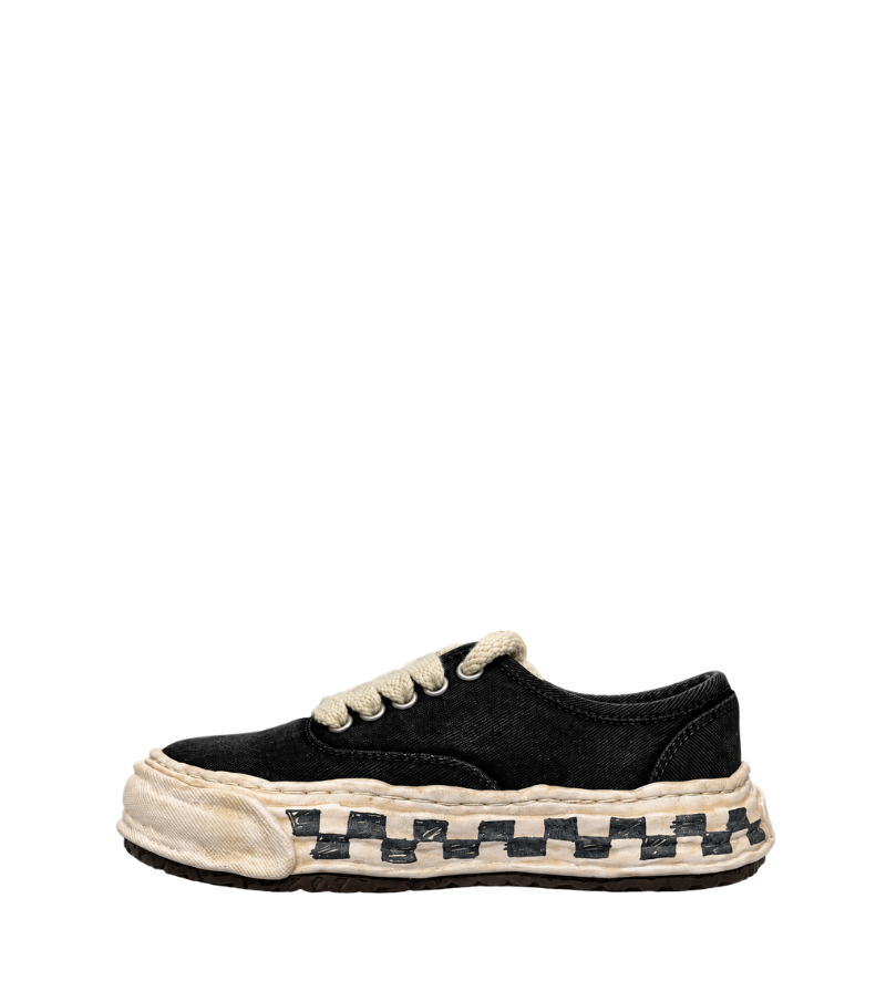 Baker Graffiti Sole Low-Top Sneakers Black