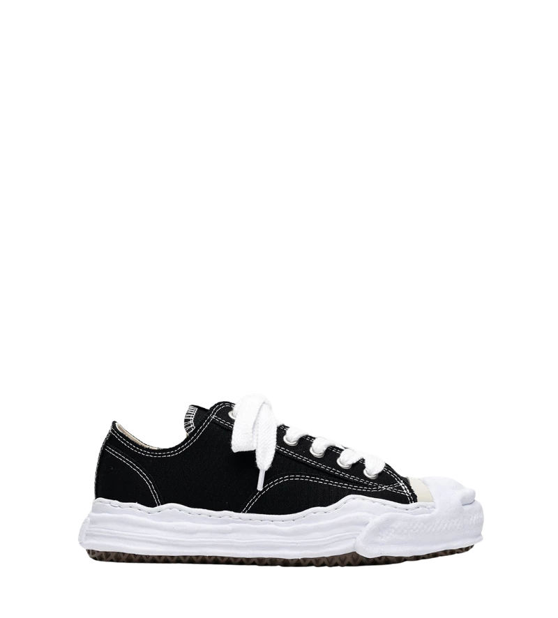 Hank OG Sole Canvas Low-top Sneakers Black