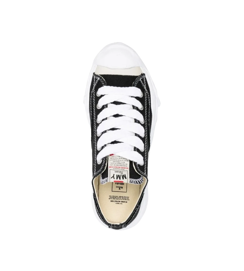 Hank OG Sole Canvas Low-top Sneakers Black