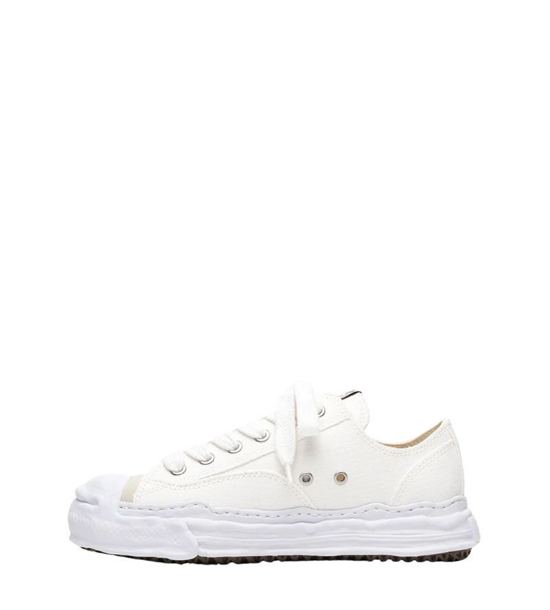 Hank OG Sole Canvas Low-top Sneakers White