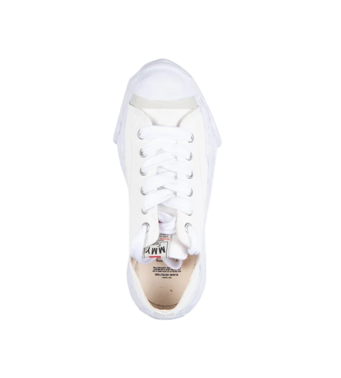 Hank OG Sole Canvas lage sneakers wit