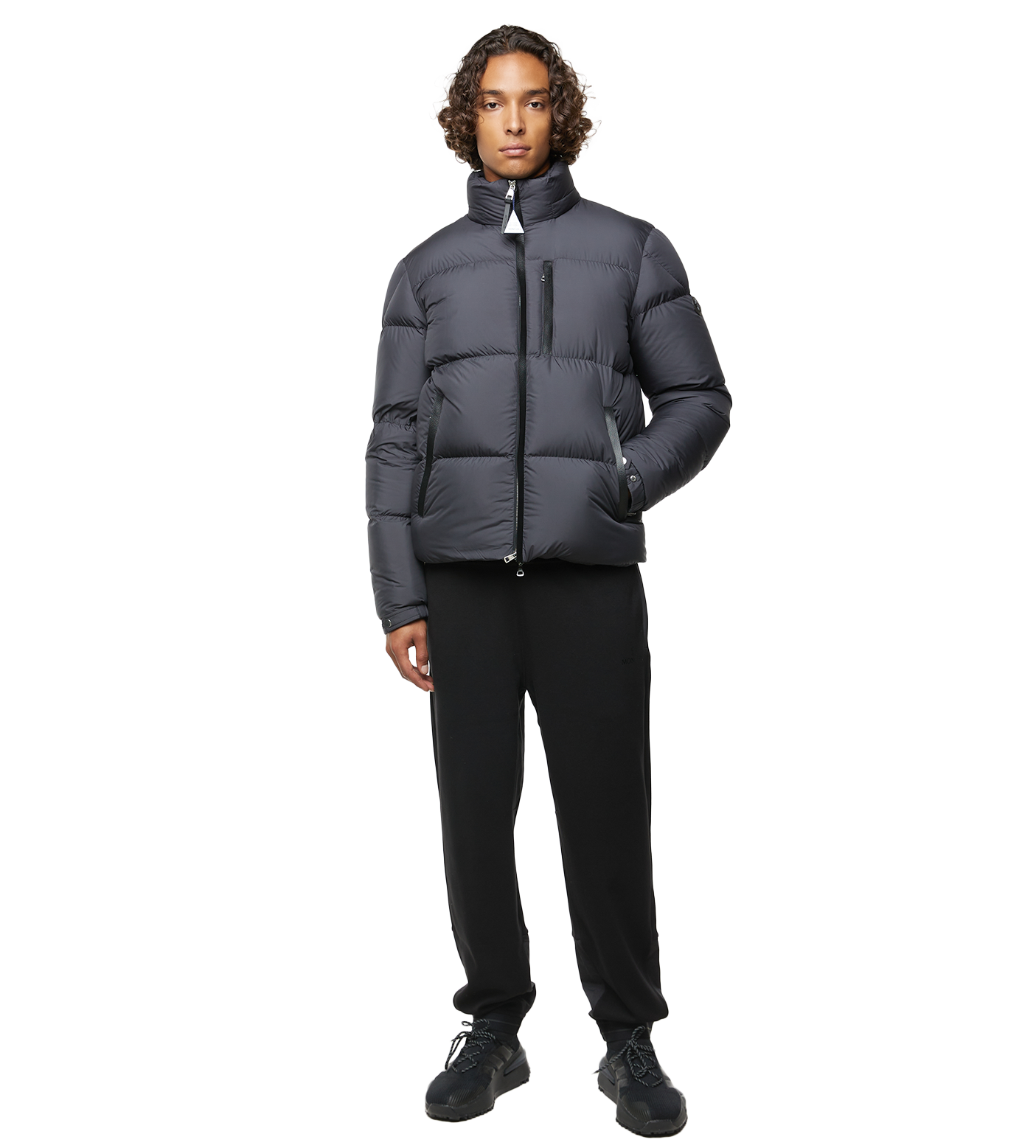Besbre Short Down Jacket Black