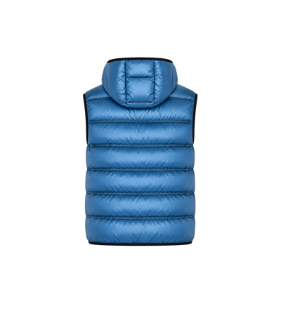 Moncler Panestrel Down Gilet Open Blue