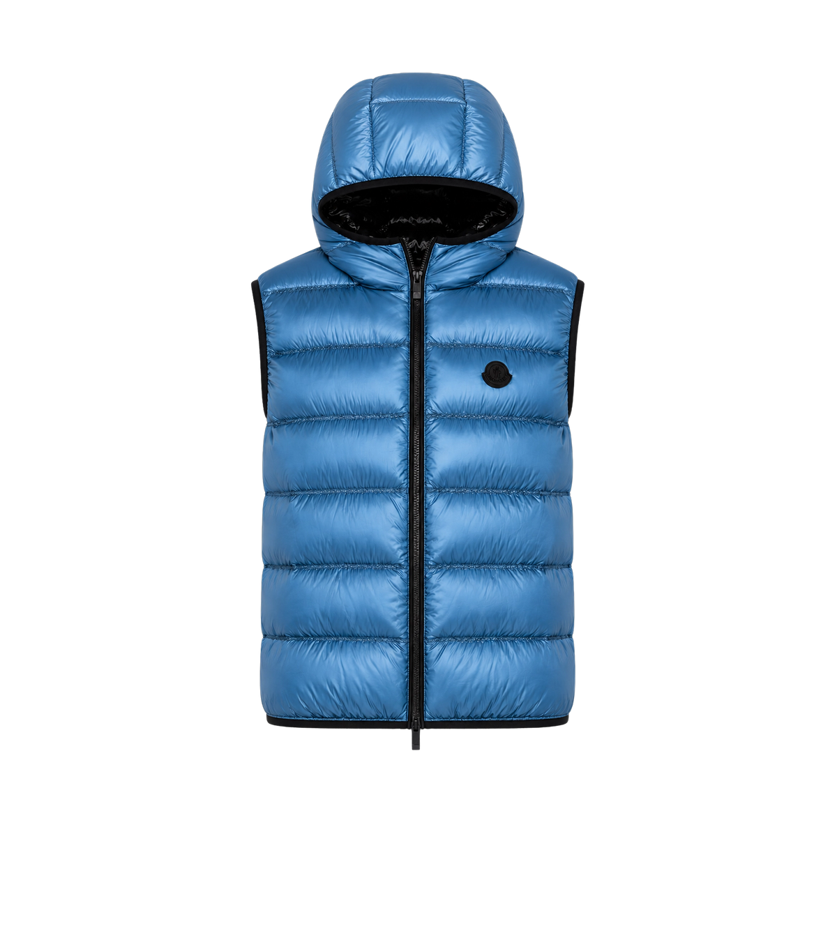 Moncler Panestrel Down Gilet Open Blue