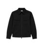 Seersucker Overshirt Black