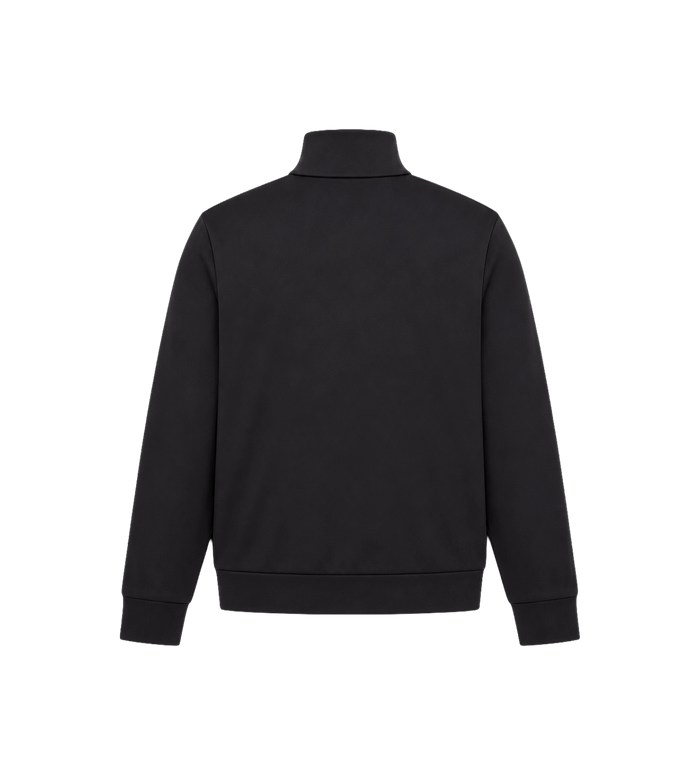 Logo Zip trui marineblauw