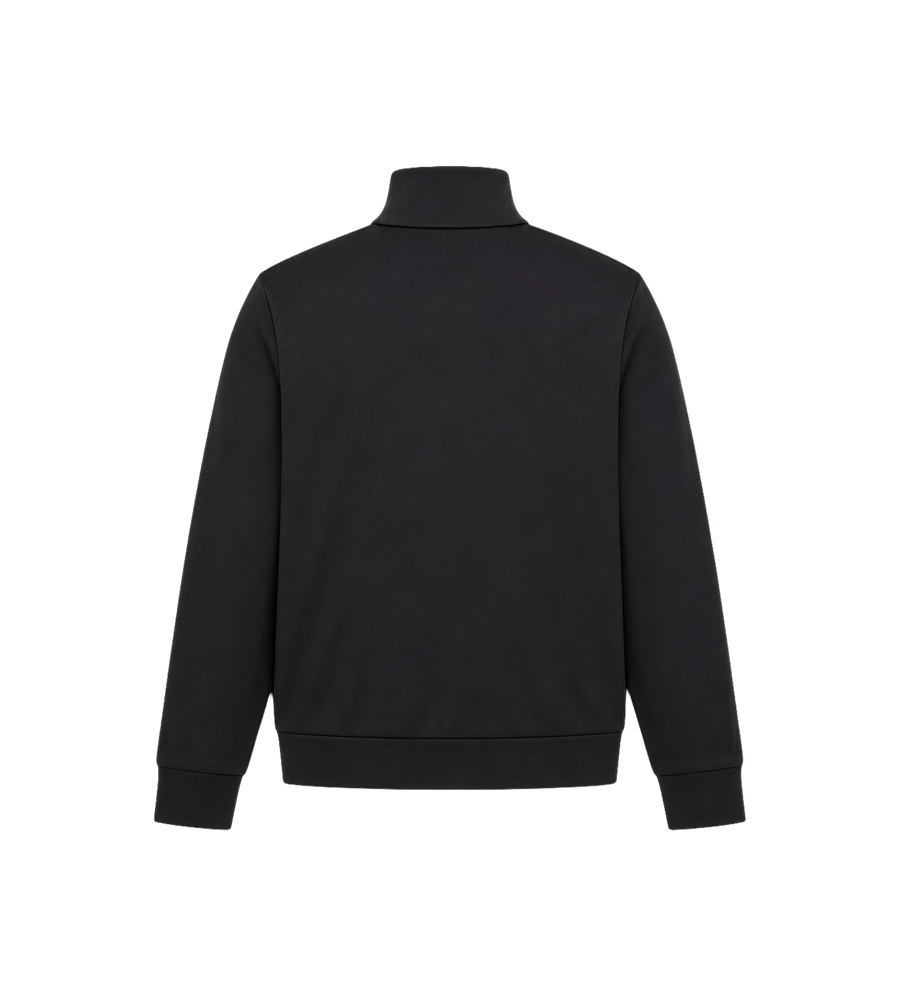 Logo Zip trui marineblauw