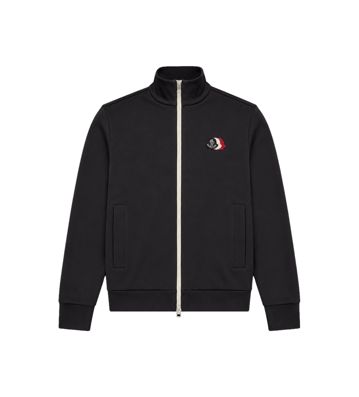 Logo Zip trui marineblauw