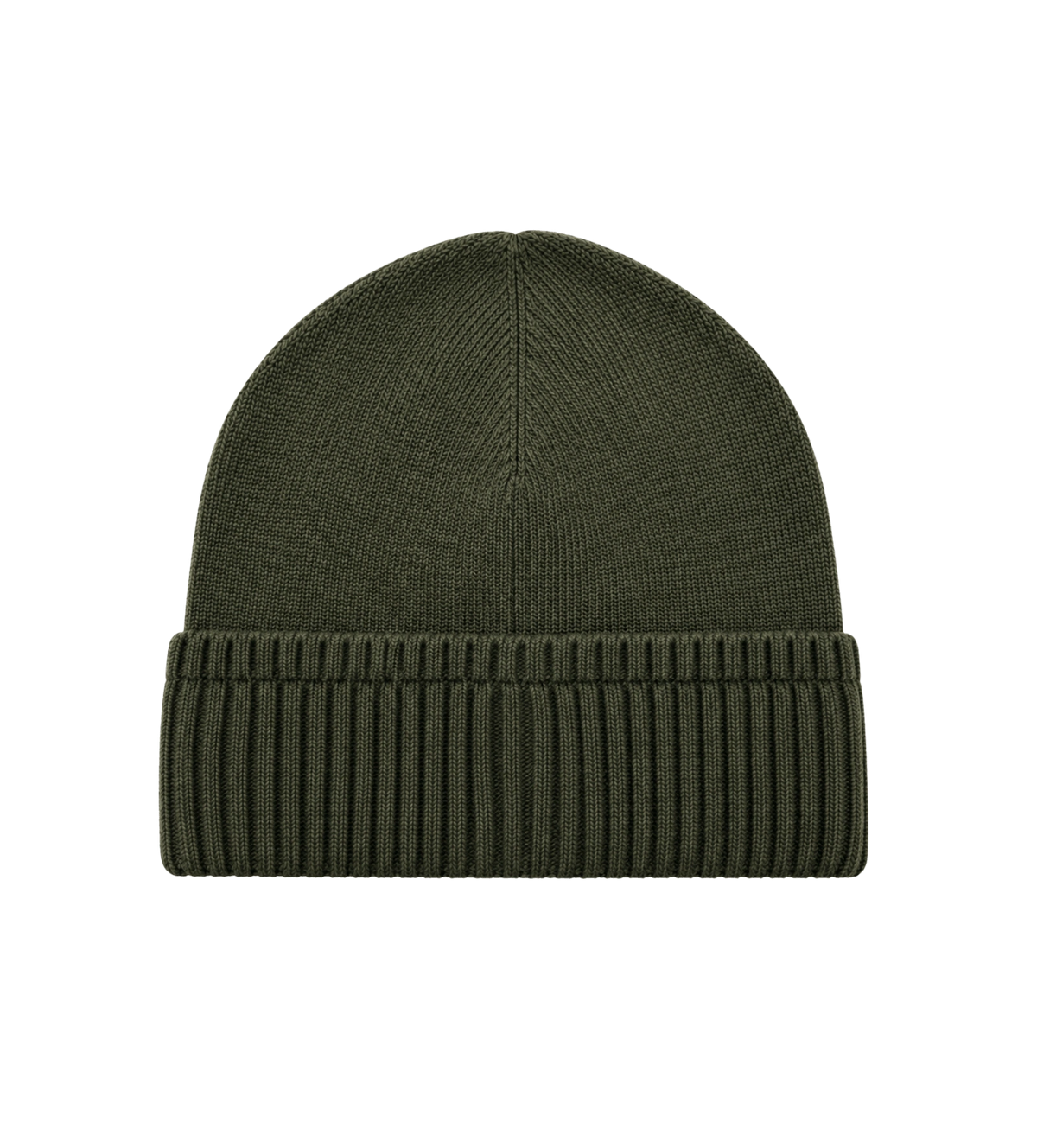 Wool &amp; Cashmere Blend Knit Beanie Green
