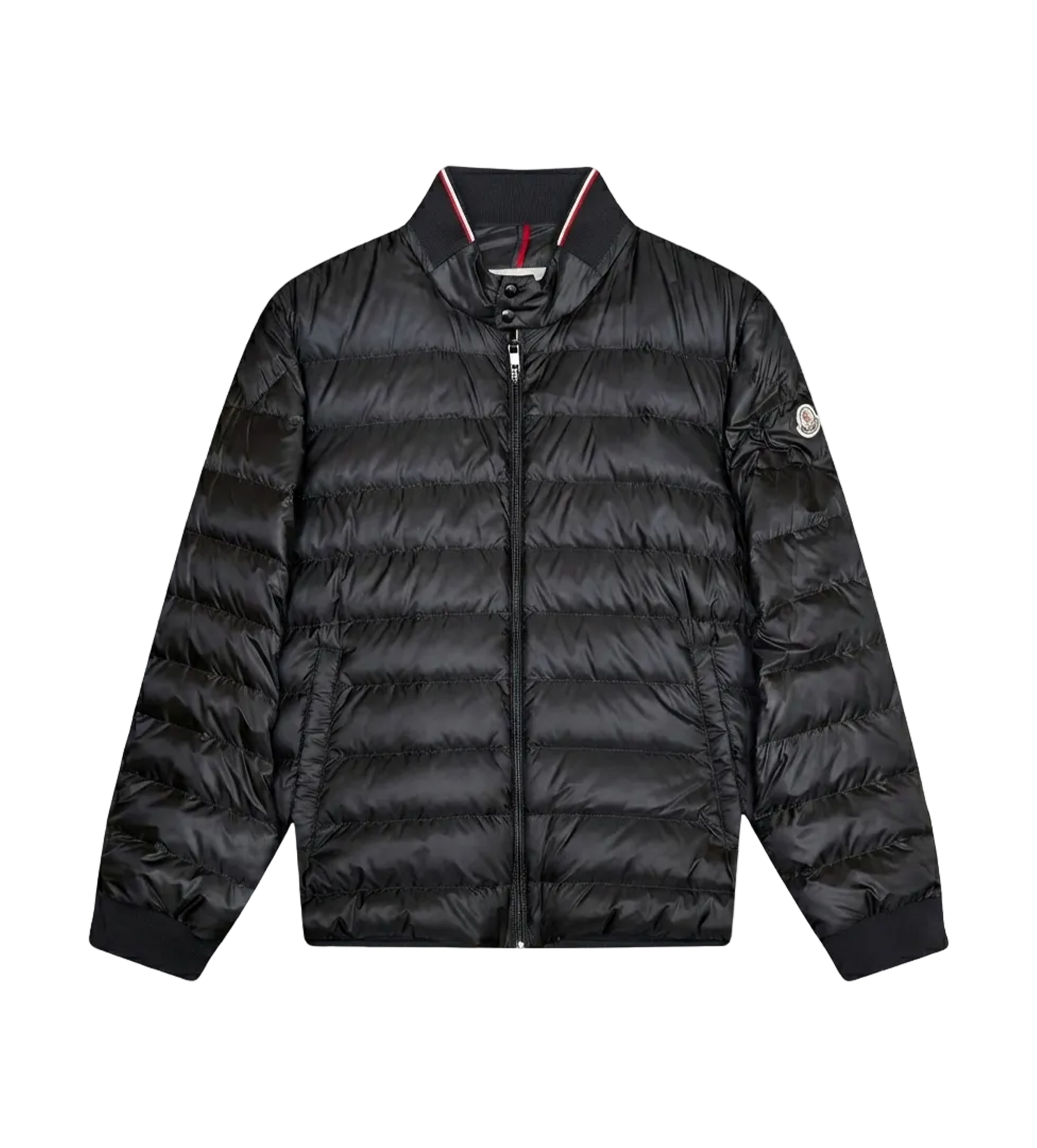Moncler Rigel Short Down Jacket in Black