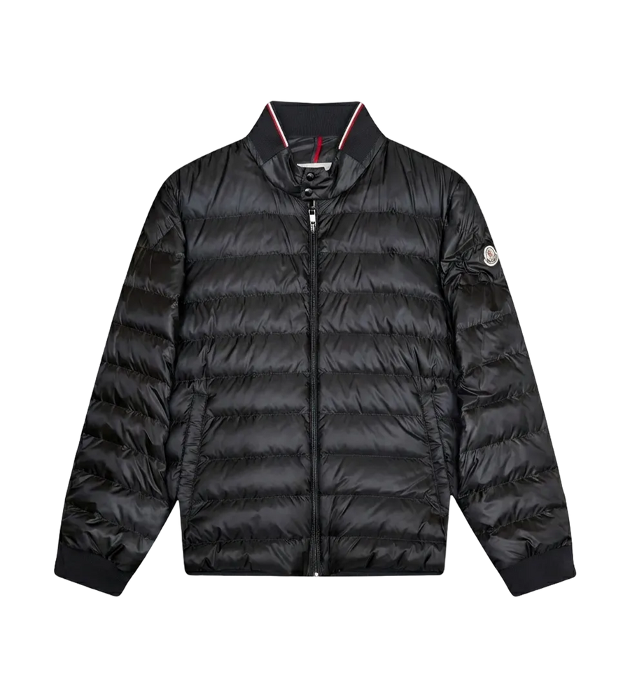 Moncler Rigel Short Down Jacket in Black