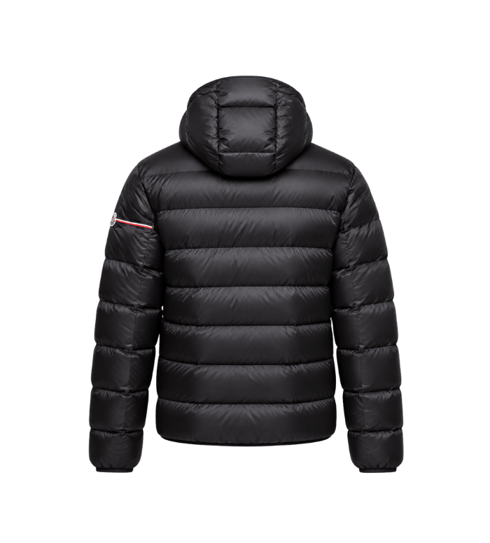 Ravenlock Hooded Short Down Jacket Dark Blue