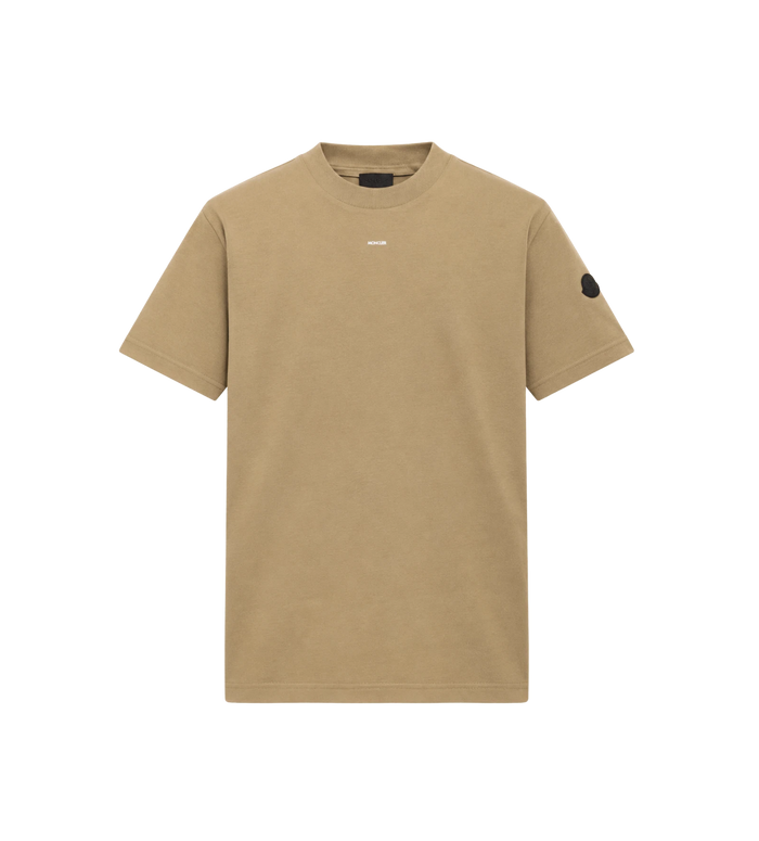 Logo-T-shirt Beige