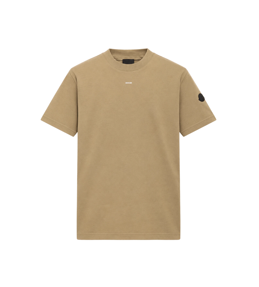 Logo-T-shirt Beige