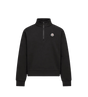 Katoen Zip-Up Sweatshirt Zwart