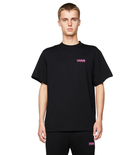 【Paragraph】25ss STAR CIRCLE LOGO T SHIRT edbzt03280_dcshoes,f_kvj0_frt1.jpg