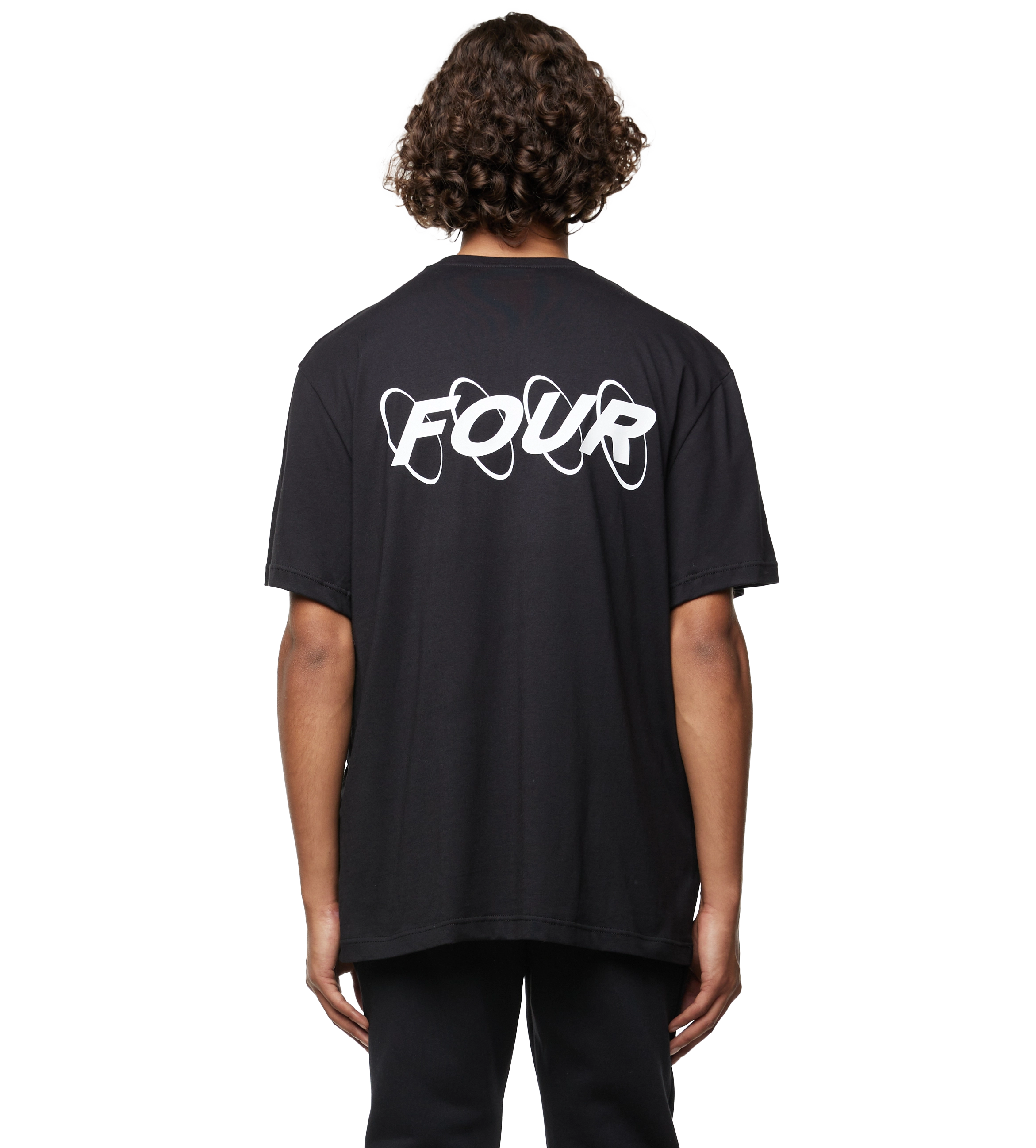 Circles Logo T-shirt Black