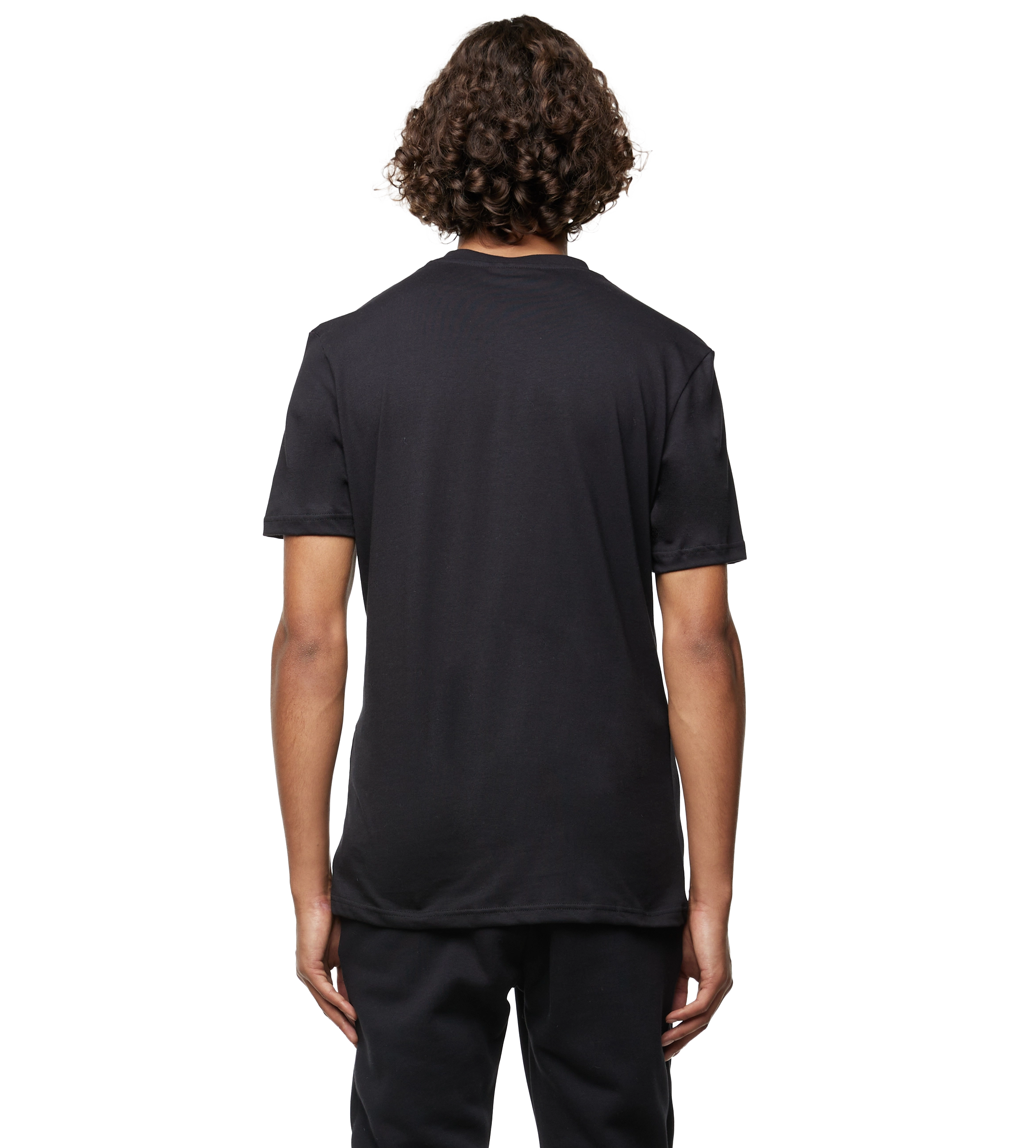 Slim fit Logo T-shirt Black