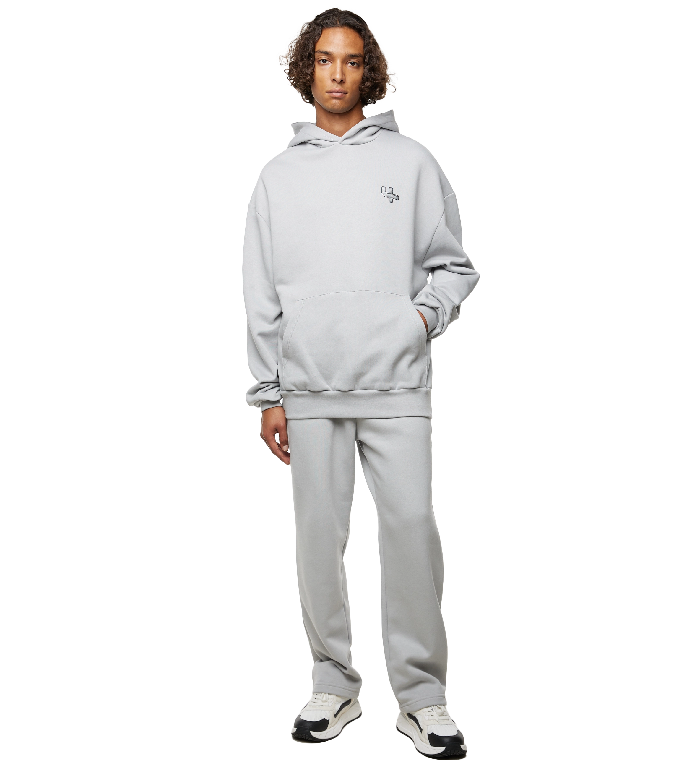 Outline Logo Hoodie High Rise