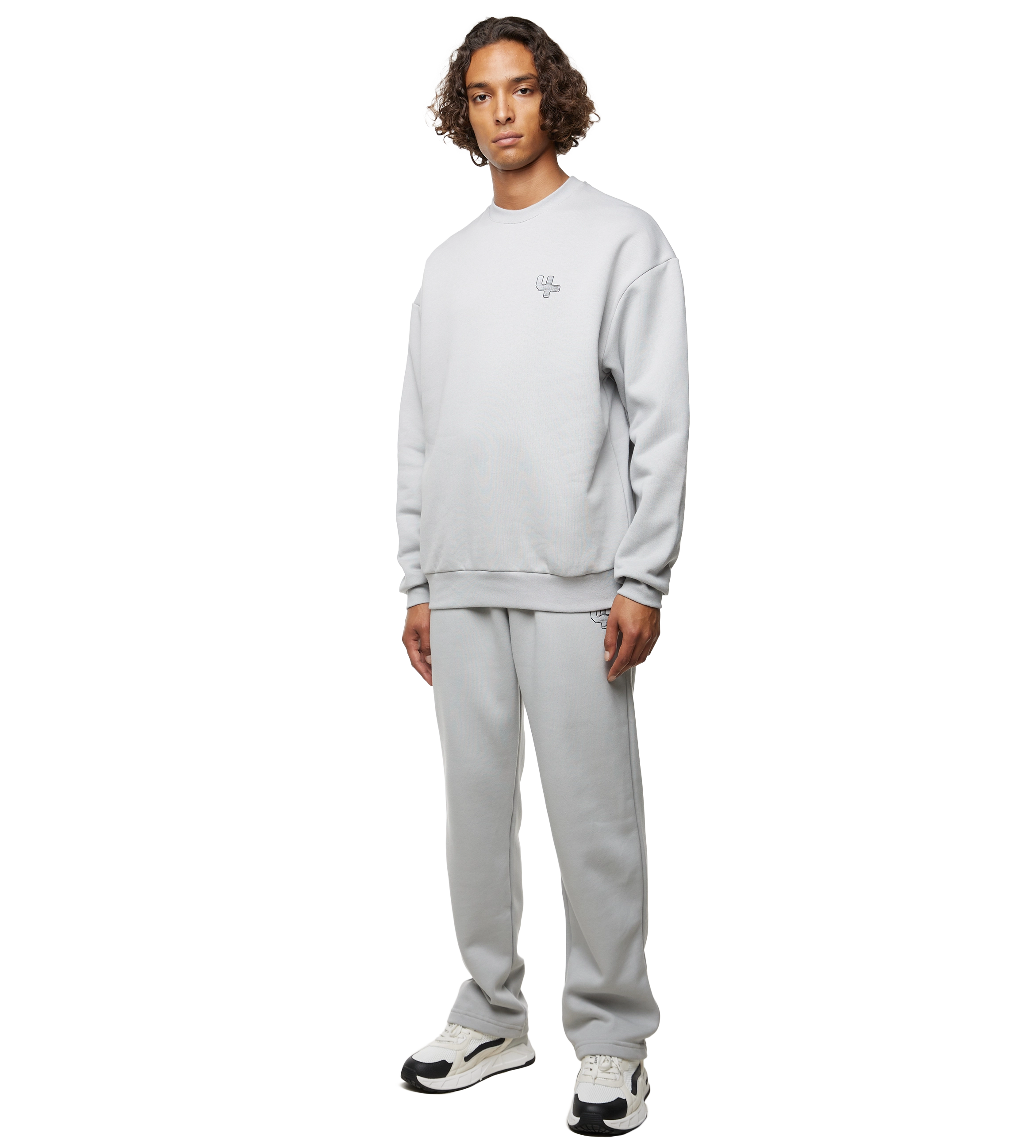 Outline Logo Crewneck High Rise