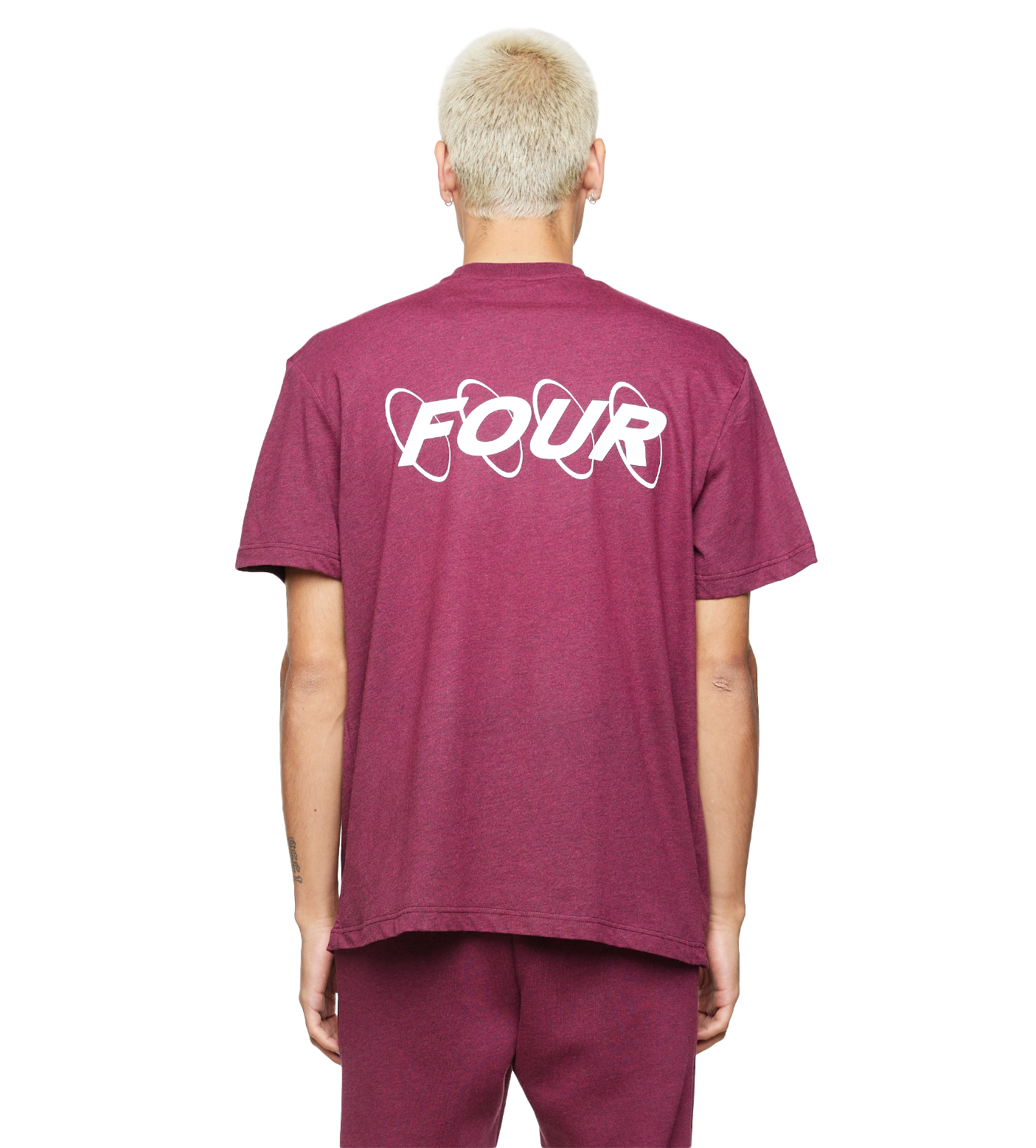 Circles Logo T-shirt Red Melange