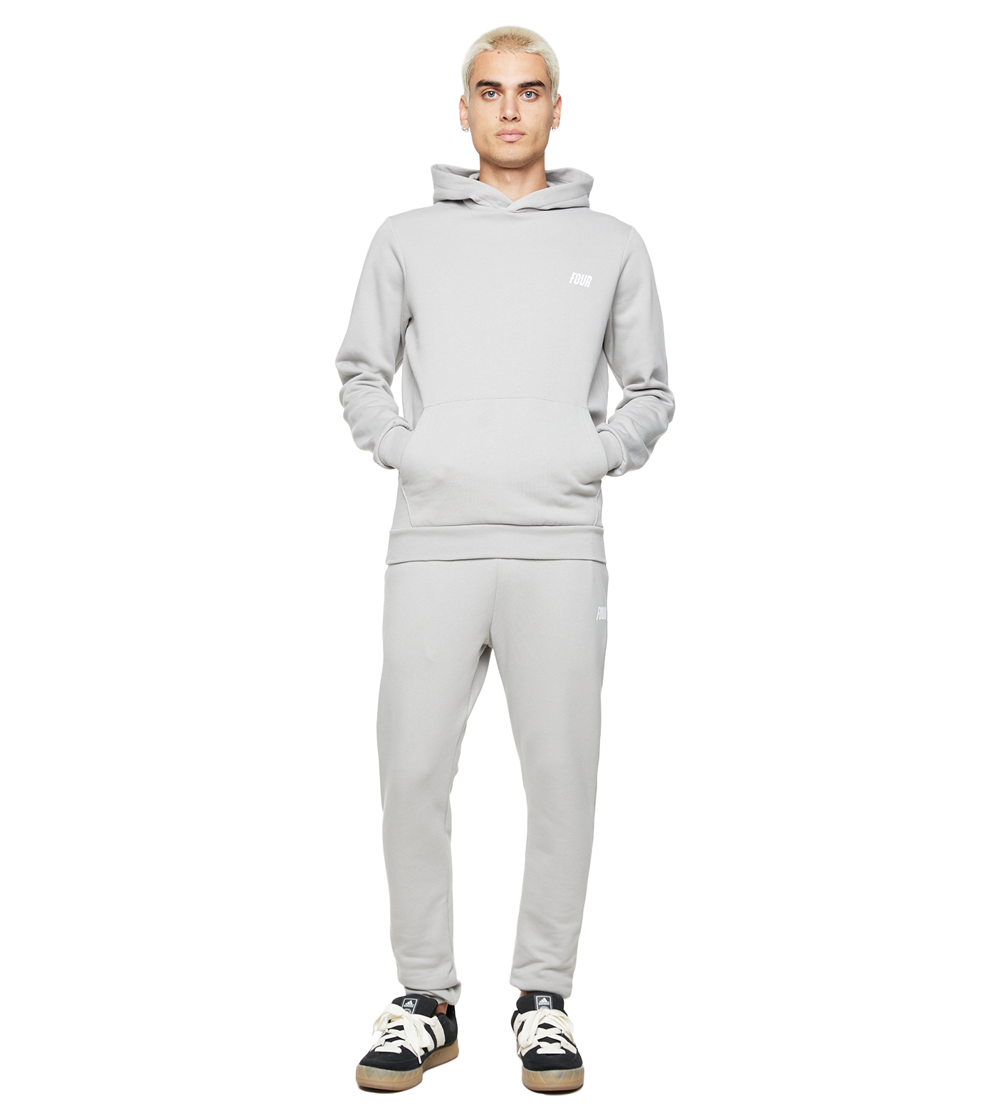 Slim fit Logo Sweatpants Limestone