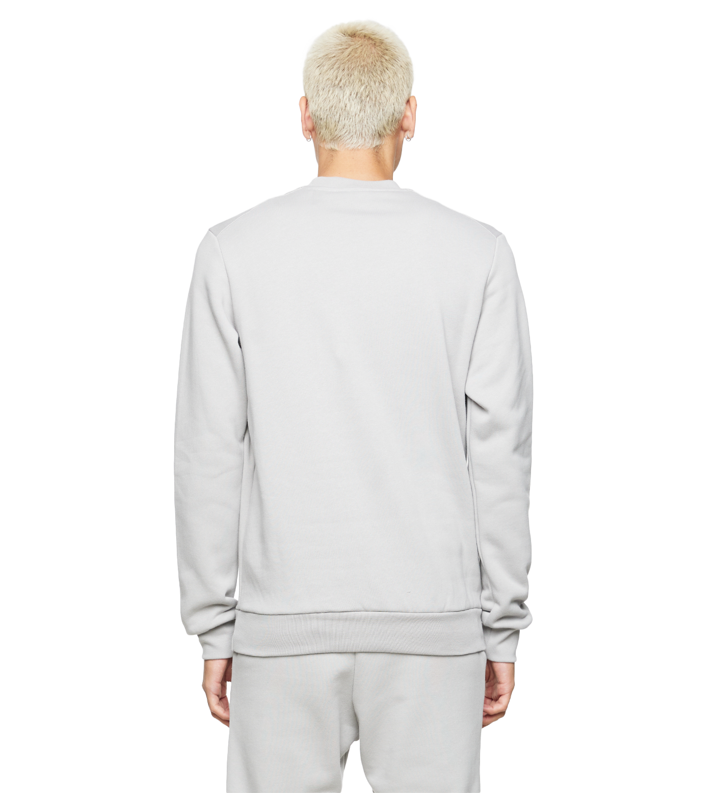 Slim fit Logo Crewneck Limestone