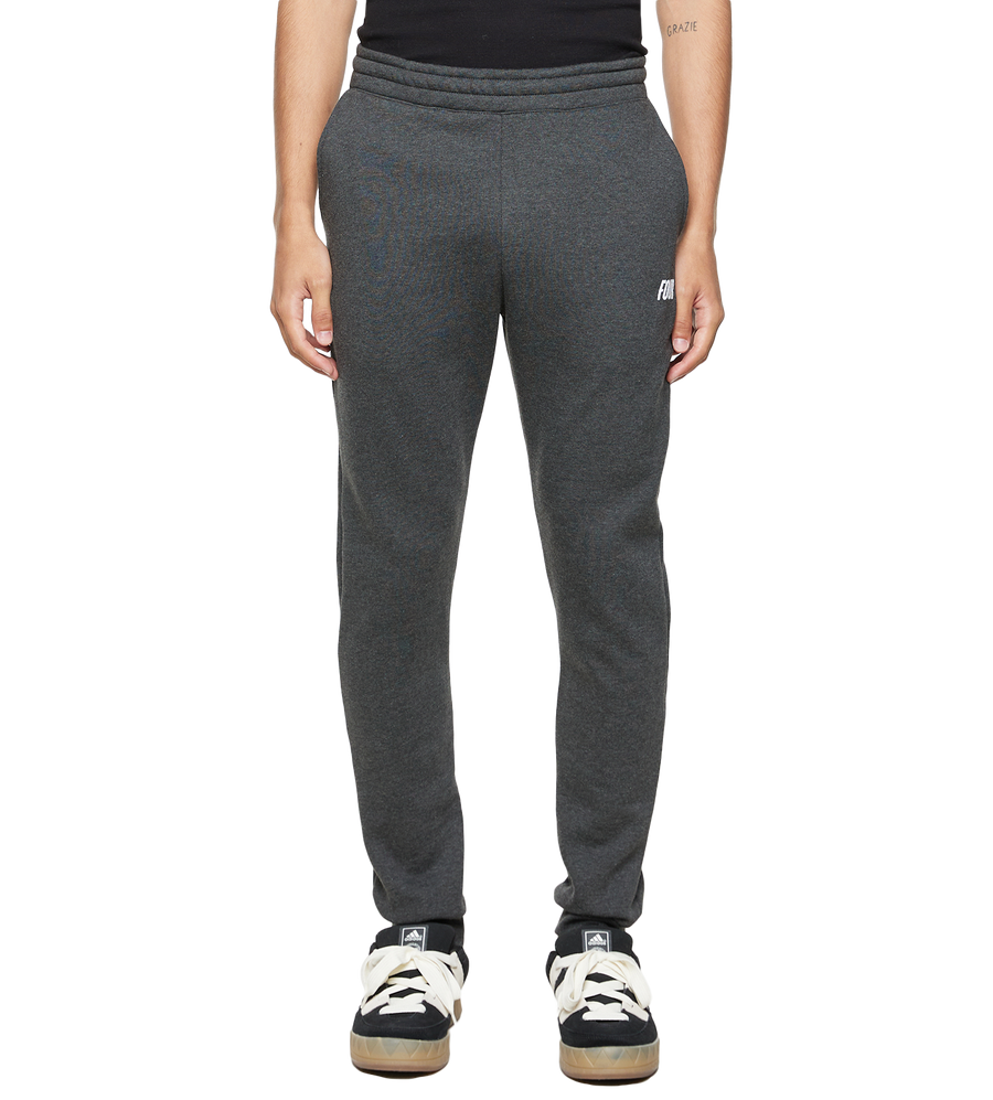 Slim fit Logo Sweatpants Dark Grey Melange