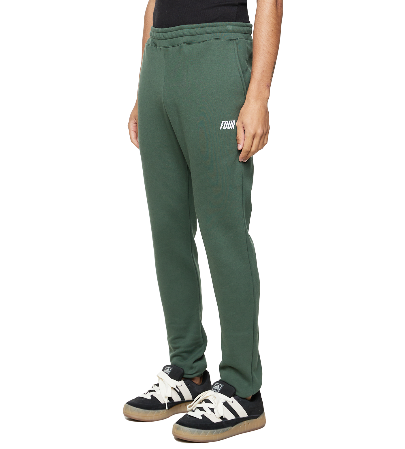 Slim fit Logo Sweatpants Deep Forest