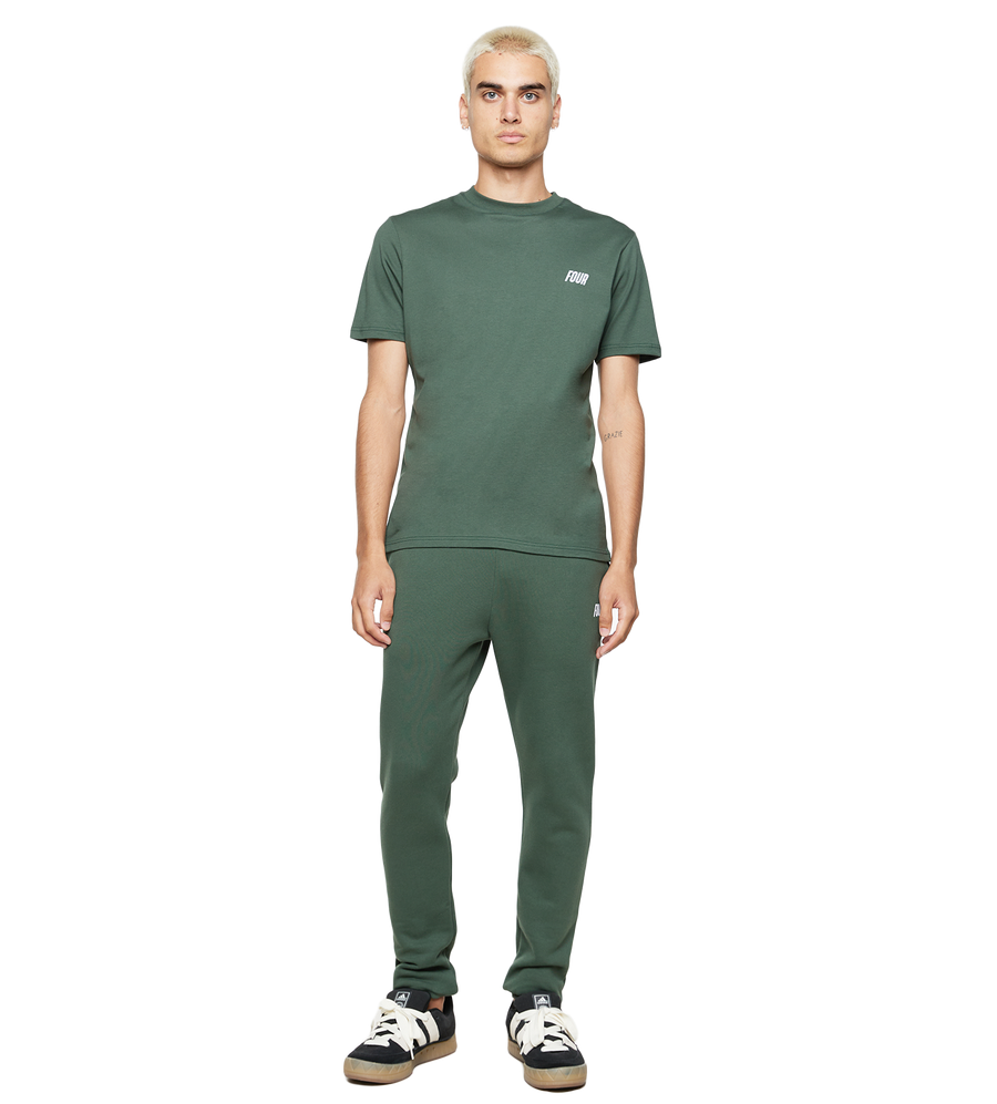 Slim fit Logo T-shirt Deep Forest