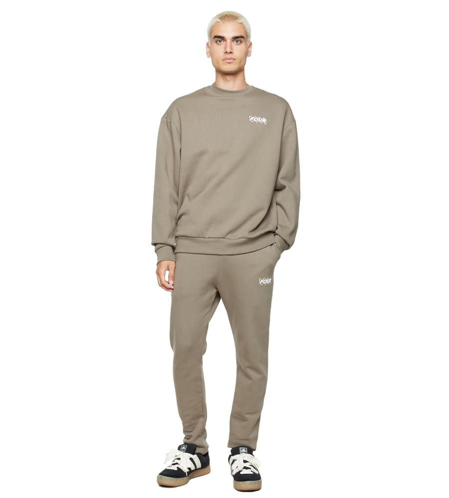 Circles Logo Crewneck Bungee Cord