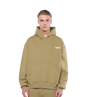 Circles Hoodie Dusty Olijf
