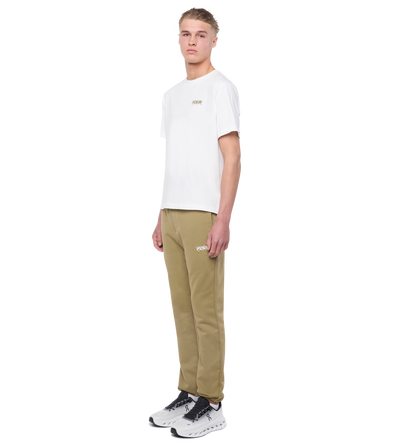 Circles T-shirt White/ Olive